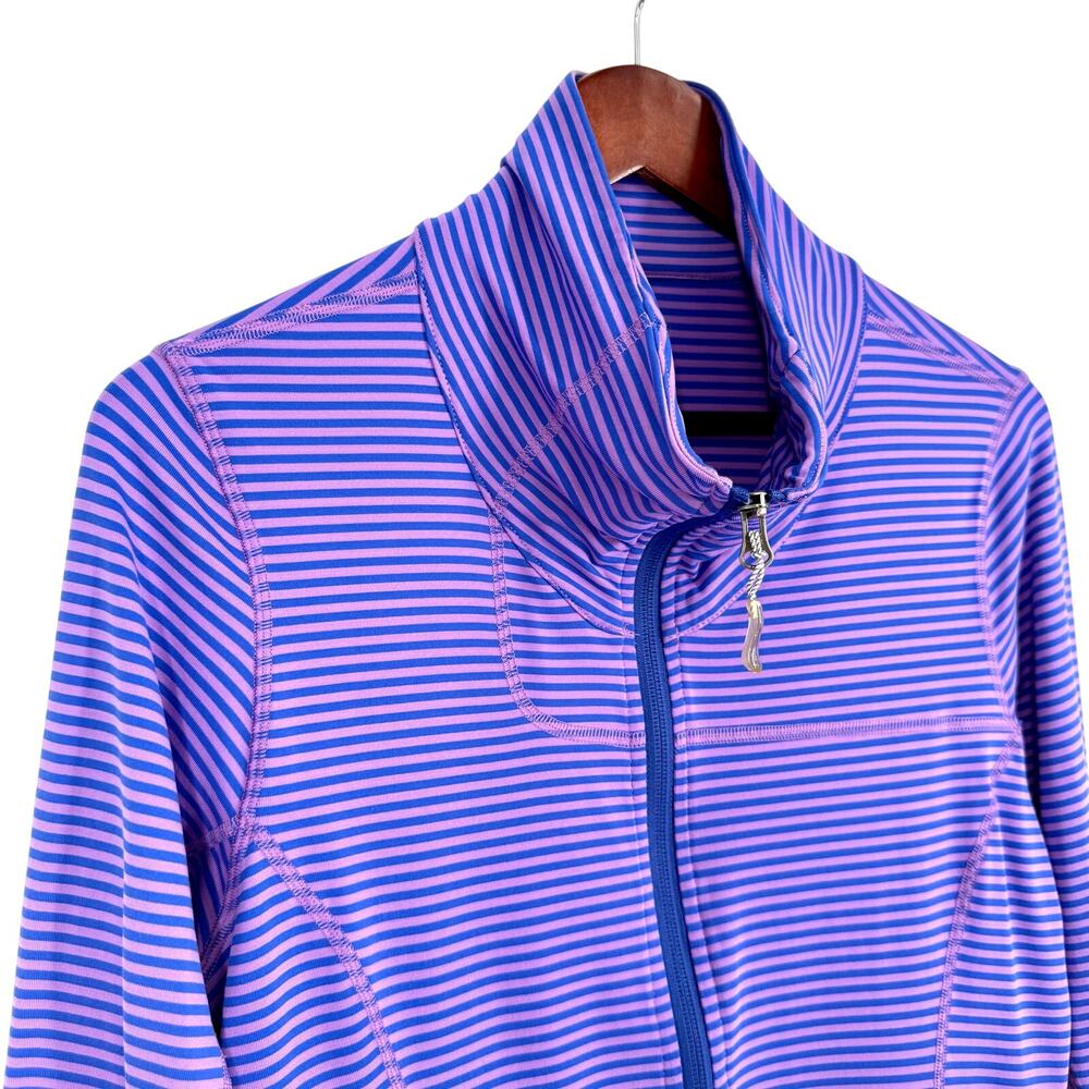 Lole Sz XL Womens Purple Long Sleeve UPF50 Athletic Jacket Shirt Top Workout - Picture 3 of 10